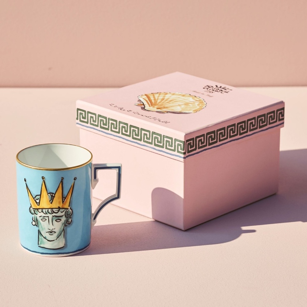 Ginori 1735 Il Viaggio di Nettuno Mug Blue